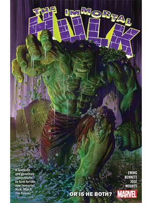 cover image of The Immortal Hulk (2018), Volume 1